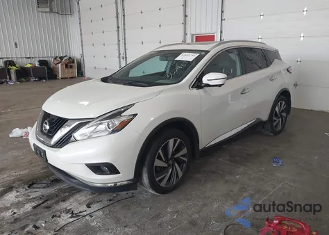 2017 Nissan Murano Platinum из США, поврежденный, VIN 5N1AZ2MH7HN176320